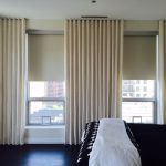 cortinas ripplefold para habitacion crema