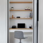 muebles en melamine minimalista